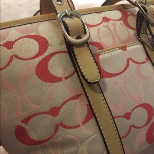 Pink Coach purse
